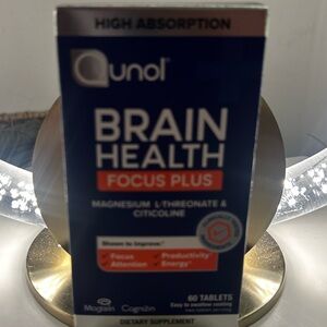 Brain Health Focus Plus Supplement - Blue and Orange